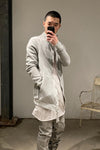 BORIS BIDJAN SABERI Gray Jacket ZIPPER1 FTT00008